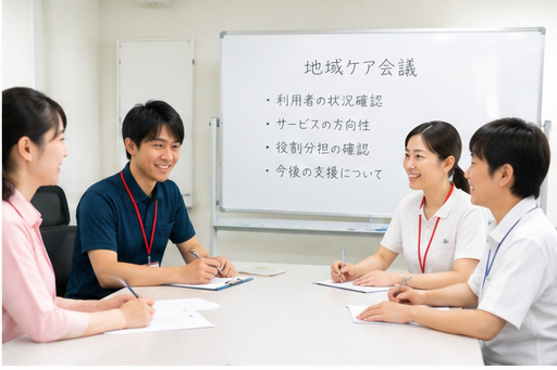 地域ケア会議・多職種連携の様子
