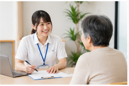 面談の様子